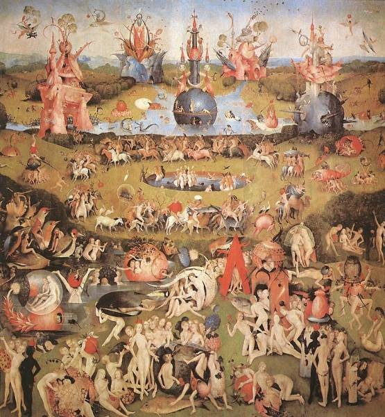 Garden of Earthly Delights central panel of the triptych WGA